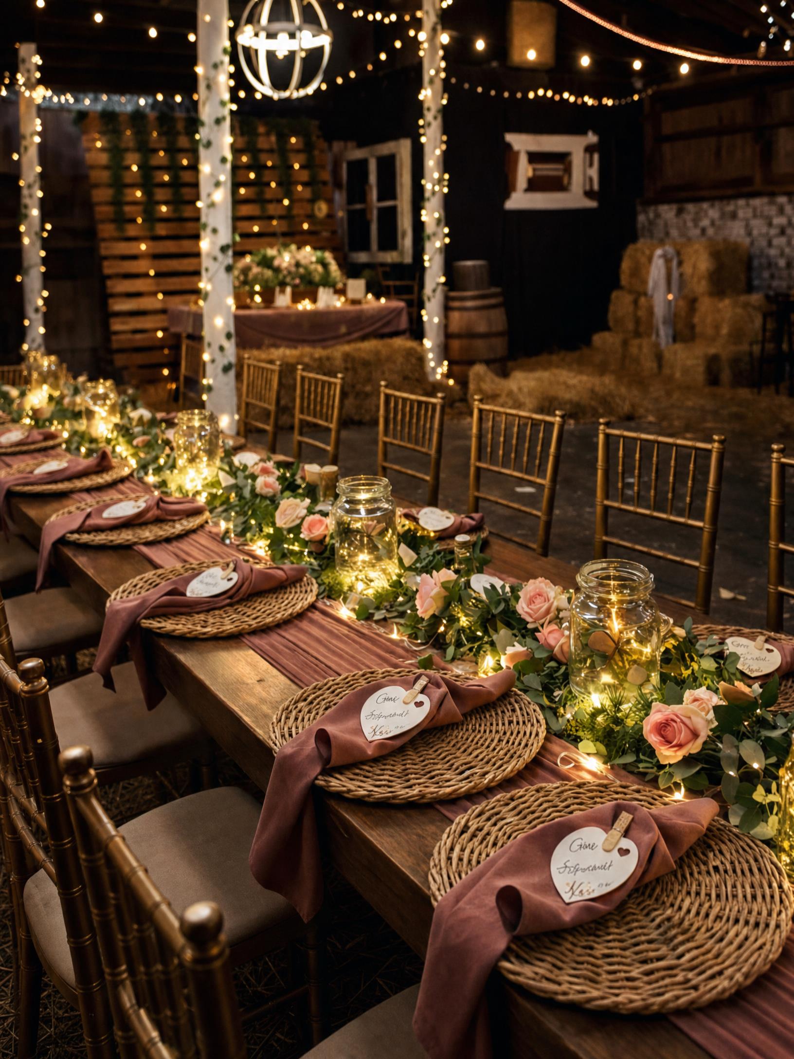 Barn wedding at Lat Wai